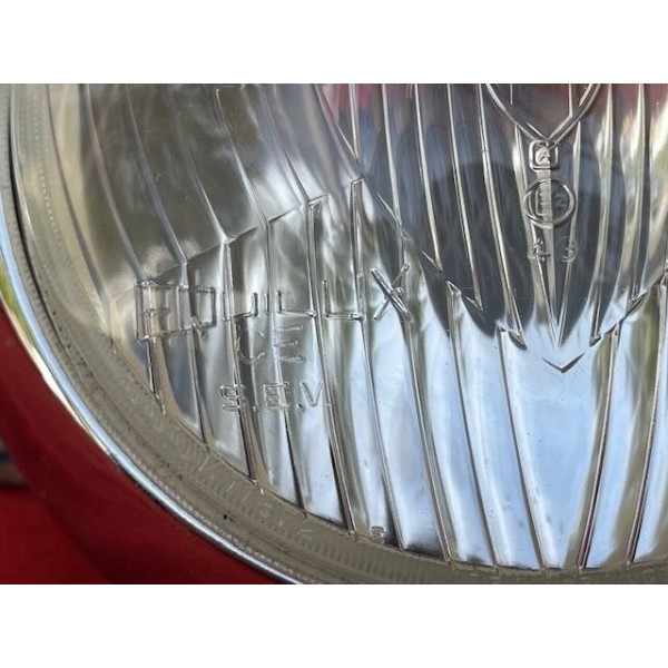 2 phares complet Marchal neuf original accessoire Alpine A108 A110 Renault 4CV