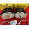 2 phares complet Marchal ABTP 496 original Renault 4CV Alpine A106 A108 Panhard