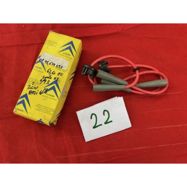 Faisceau allumage neuf original Citroën AMI 6 8 2CV Dyane Mehari