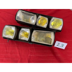 Ensemble complet de 6 phares Cibie + supports Citroën SM Maserati