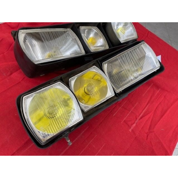 Ensemble complet de 6 phares Cibie + supports Citroën SM Maserati