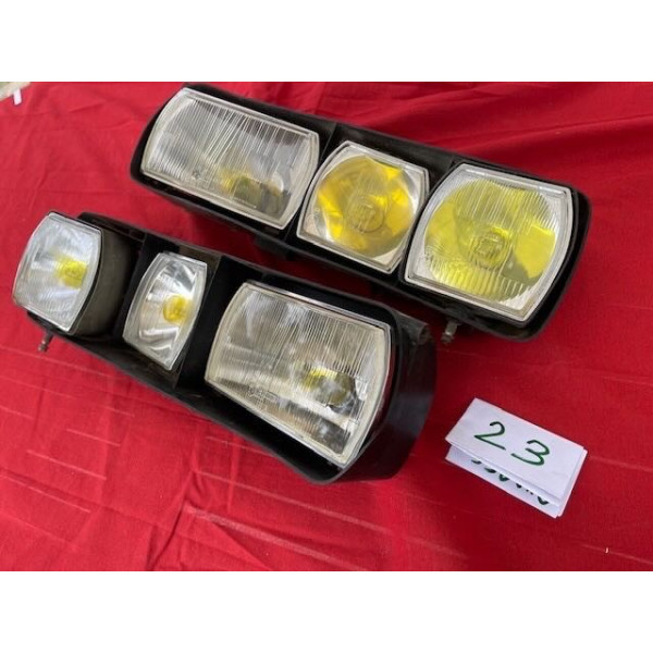 Ensemble complet de 6 phares Cibie + supports Citroën SM Maserati