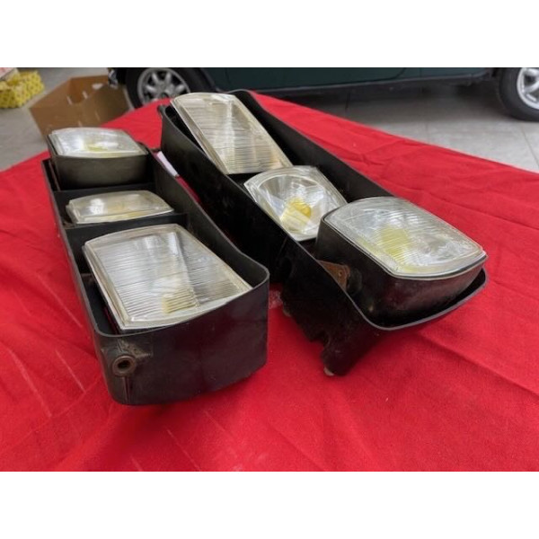 Ensemble complet de 6 phares Cibie + supports Citroën SM Maserati