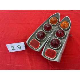 2 feux arrière complet PK pour Citroën ID DS 19 break 1ère génération