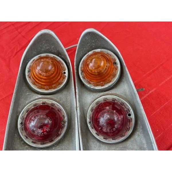 2 feux arrière complet PK pour Citroën ID DS 19 break 1ère génération