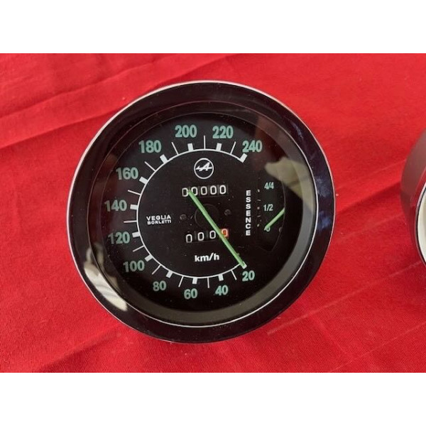 Ensemble compteur et compte-tours Veglia reconditionné Alpine A110 1300S 1600S