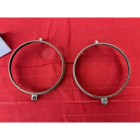 2 cercles de phares original Marchal ABTP 490 Citroën 2CV type AZ 1950-60