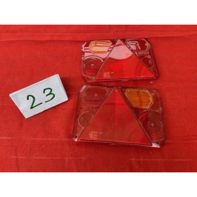 2 cabochons de feux de remorque neuf Radex 6400