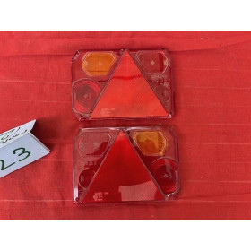 2 cabochons de feux de remorque neuf Radex 6400