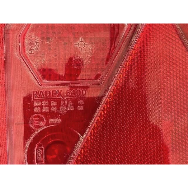 2 cabochons de feux de remorque neuf Radex 6400