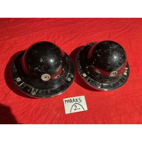 2 phares Marchal ABTP424 H4 Simca 8 Sport Maserati Ferrari 250