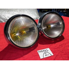 2 phares complet Cibie originaux Citroën ID DS 19 ou 21 1960 à 1967