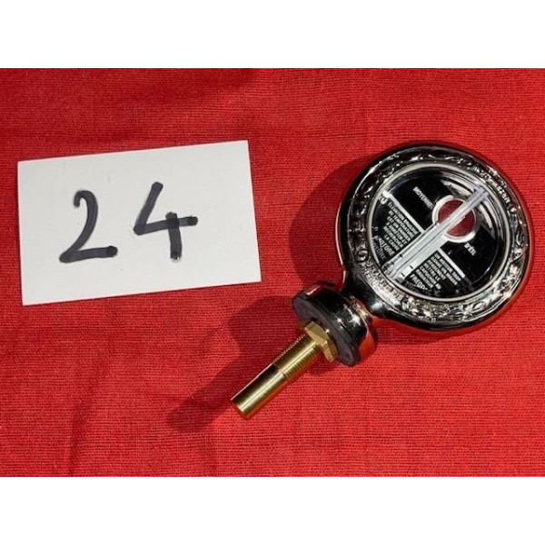 Thermomètre radiateur Fiat universel ø7cm - chromé