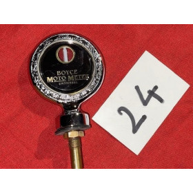 Thermomètre radiateur "Boyce Moto Meter" universel ø7cm - chromé