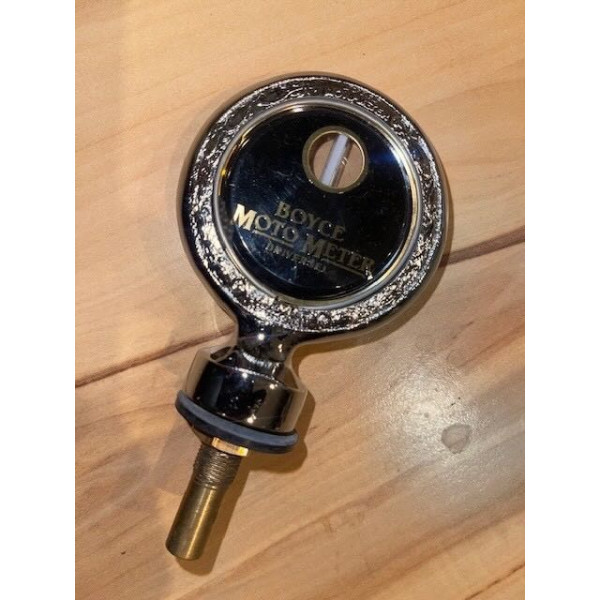 Thermomètre radiateur "Boyce Moto Meter" universel ø7cm - chromé