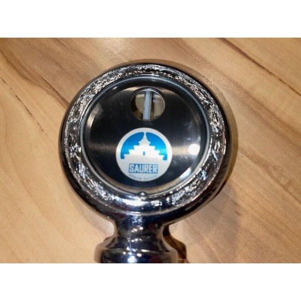 Thermomètre radiateur Saurer camion Suisse ø8cm - chromé