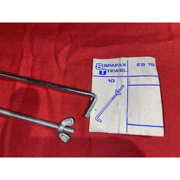 2 tiges de fixation cadre à batterie neuves Renault Peugeot Citroën Alpine Matra