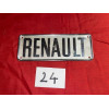 Sigle porte arrière Renault Estafette