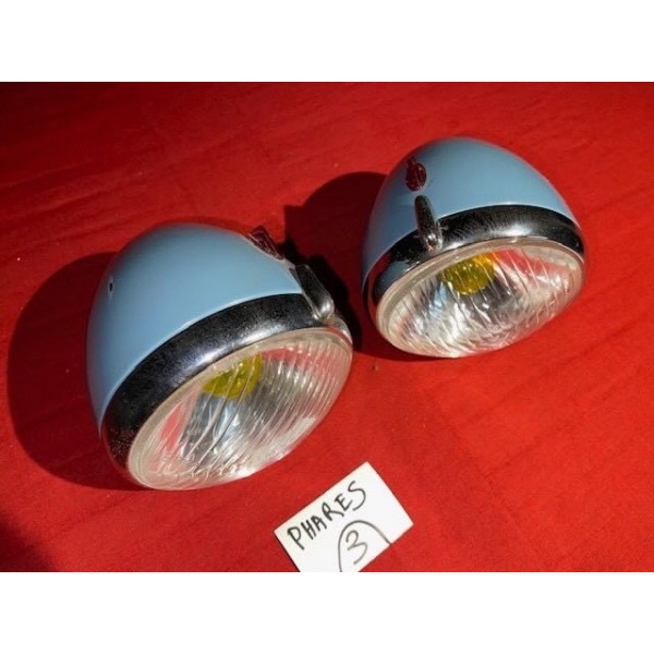 2 phares Marchal ABTP 490 Citroën 2CV AZAM