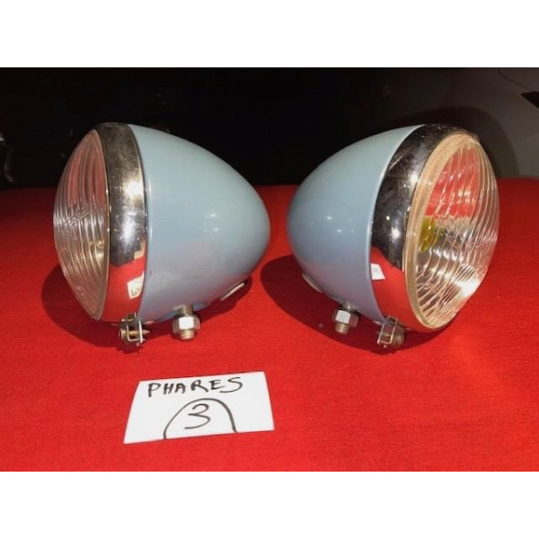 2 phares Marchal ABTP 490 Citroën 2CV AZAM