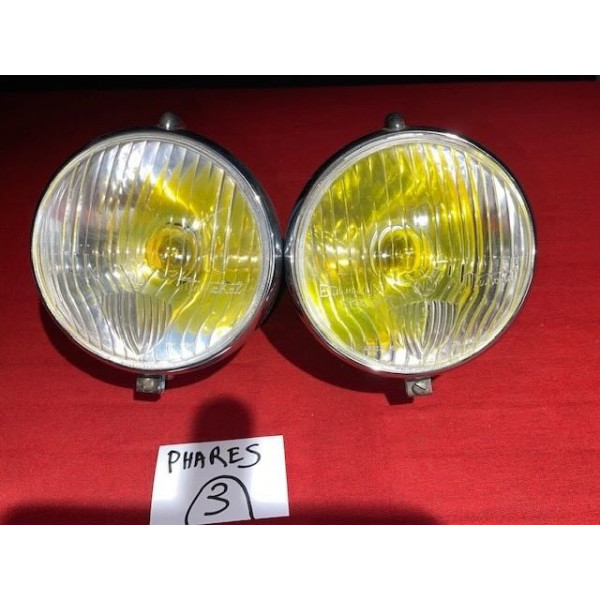 2 phares Marchal ABTP 490 Citroën 2CV AZAM