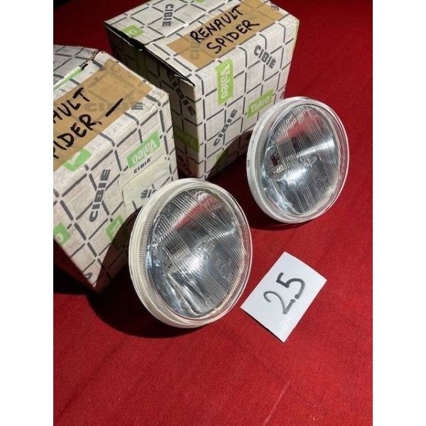 2 phares Cibie neuf original Renault Spider