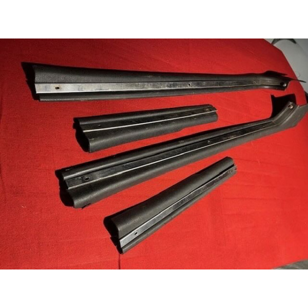 4 habillages intérieur de seuil de portes Citroën CX 1ère génération