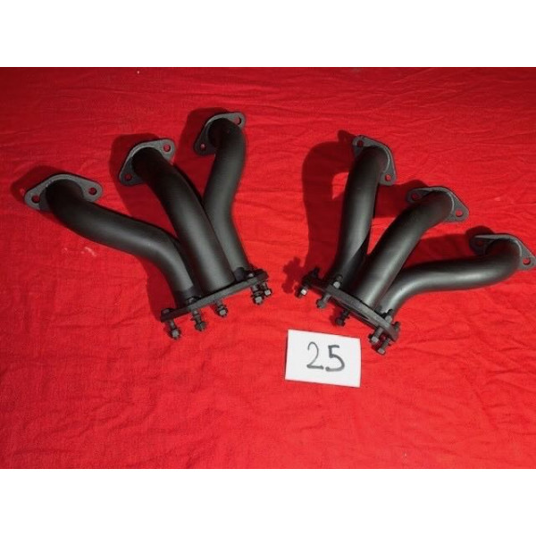 2 pipes d'échappement sortie moteur origine Citroën SM Maserati Merak