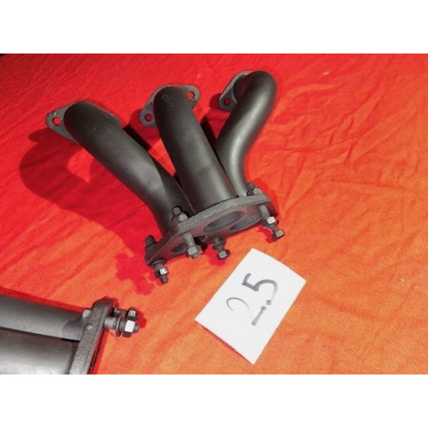 2 pipes d'échappement sortie moteur origine Citroën SM Maserati Merak