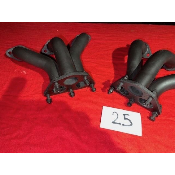 2 pipes d'échappement sortie moteur origine Citroën SM Maserati Merak