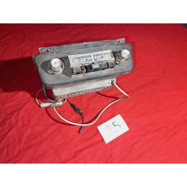 Radio accessoire Renault Citroën Peugeot Simca Matra Fiat Alfa Romeo années 60