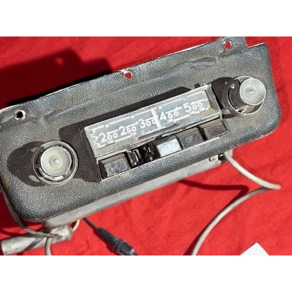 Radio accessoire Renault Citroën Peugeot Simca Matra Fiat Alfa Romeo années 60