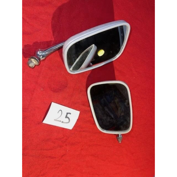 2 rétroviseurs neuf Cipa origine Citroën DS 20 21 ou 23 Pallas