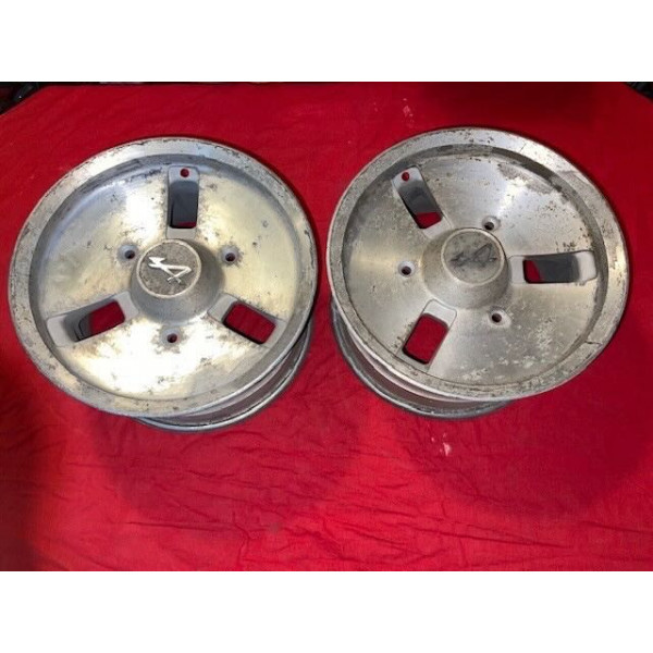 2 jantes aluminium original Alpine A310 V6 7x13 pouces