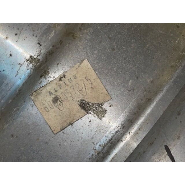 2 jantes aluminium original Alpine A310 V6 7x13 pouces