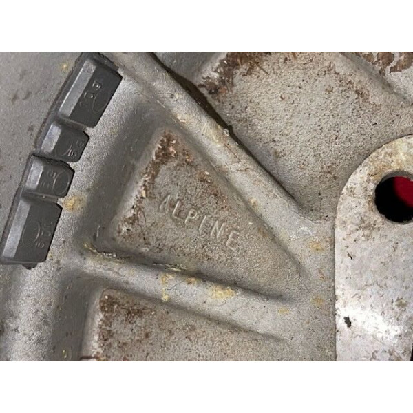 2 jantes aluminium original Alpine A310 V6 7x13 pouces