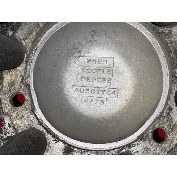 1 jante aluminium GT 8x13 pouces Renault 12 ou 17 Gordini GR2