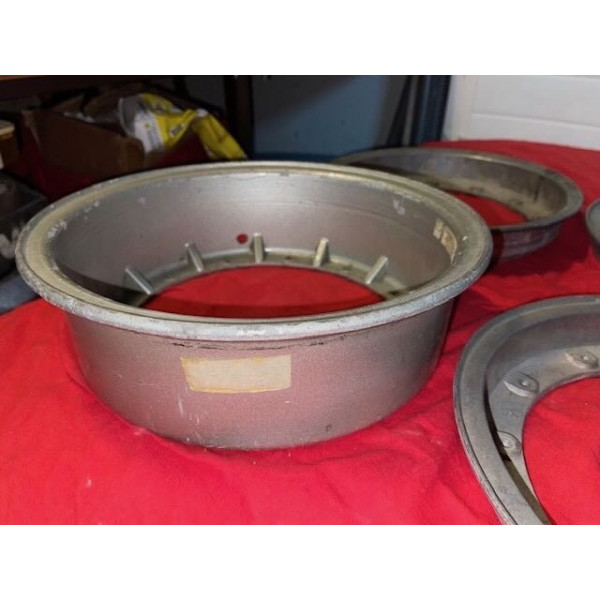 4 voiles de jante Gotti démontable 13 pouces Alpine Gordini Simca Rally Matra