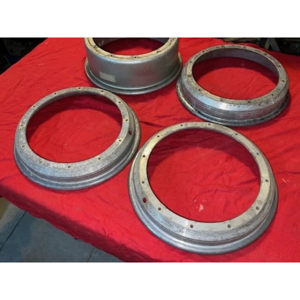 4 voiles de jante Gotti démontable 13 pouces Alpine Gordini Simca Rally Matra