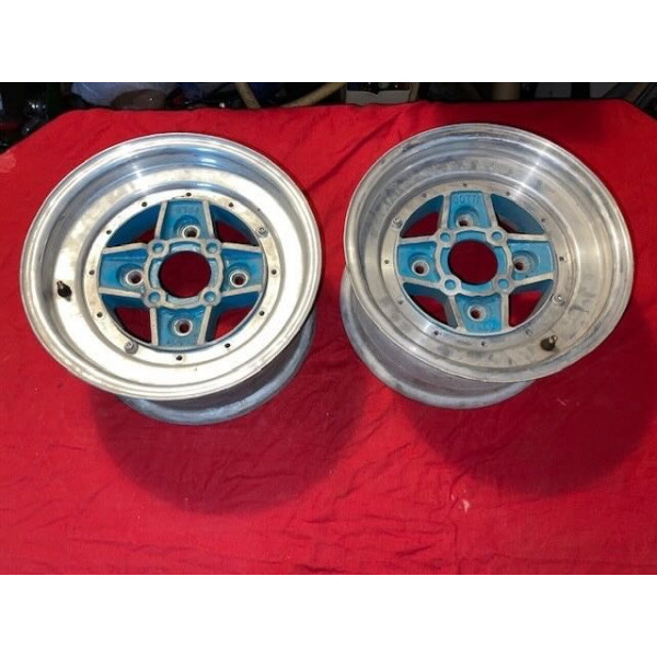 2 jantes Gotti 073A 7x13 pouces neuves Alpine A110 1600 SC SI A310 R5 Turbo