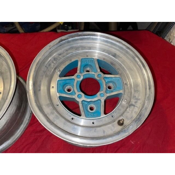 2 jantes Gotti 073A 7x13 pouces neuves Alpine A110 1600 SC SI A310 R5 Turbo