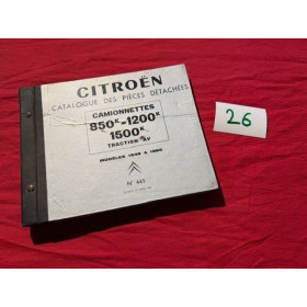 Catalogue original des pièces détachées Citroën HY