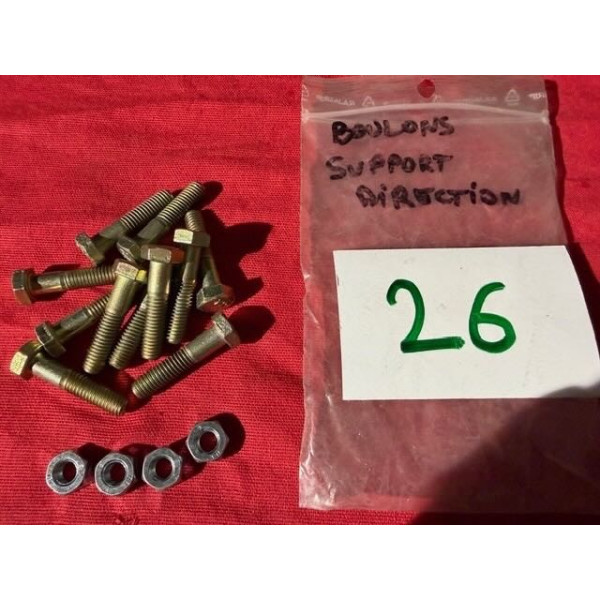 Lot vis reconditionnées sup de direction Renault 8 Gordini Alpine A110