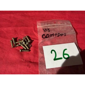 Lot vis reconditionnées commodo tableau de bord Renault 8 Gordini Alpine A110