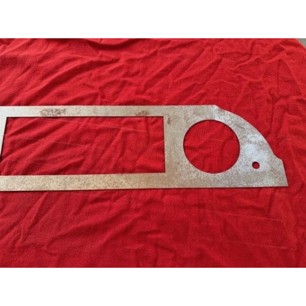Tôle tableau de bord neuve Renault 8 Gordini