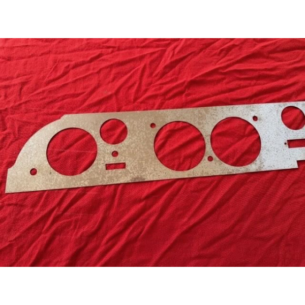 Tôle tableau de bord neuve Renault 8 Gordini