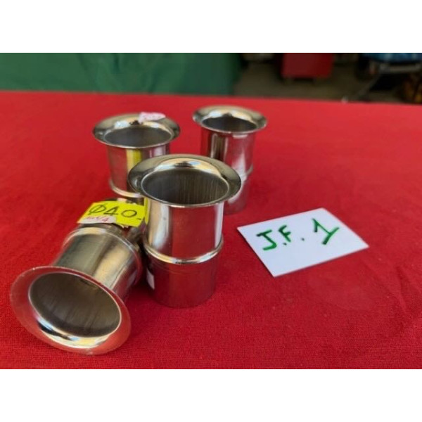 4 cornets neuf chrome carburateur Weber 40 Alpine A110 Renault 8 Gordini