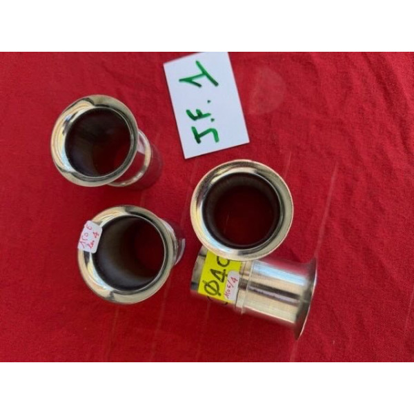 4 cornets neuf chrome carburateur Weber 40 Alpine A110 Renault 8 Gordini