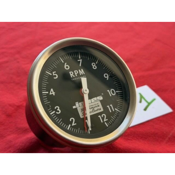 Compte tours Jones 12000 TRS/MIN diamètre 85 Alpine A110 Gordini Matra Rally