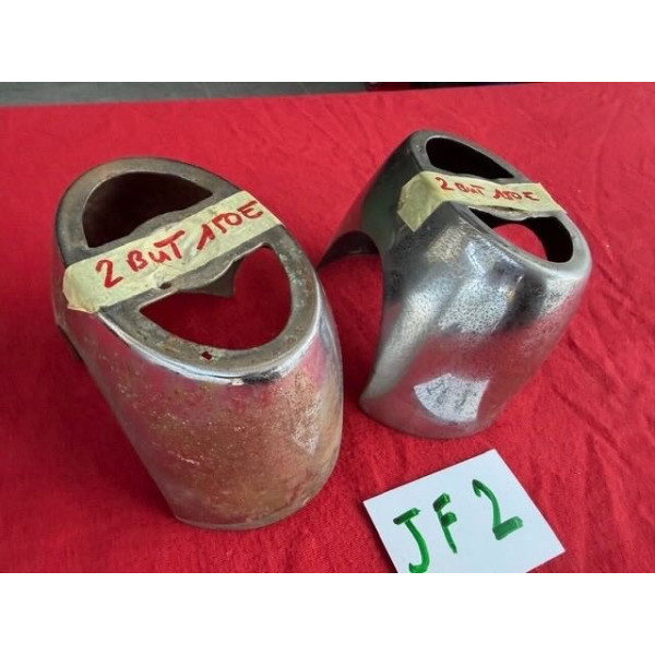 2 butoirs pare choc avant chrome Alpine A110 Simca Aronde